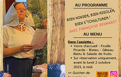 DÎNER SPECTACLE « LE TCHOT SOUPER DE FRANÇOISE »