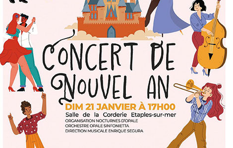 CONCERT DU NOUVEL AN, ORCHESTRE SYMPHONIQUE « OPAL SINFONIETTA »