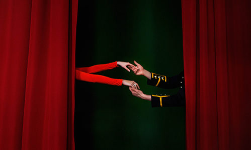 young people holds hands of each other