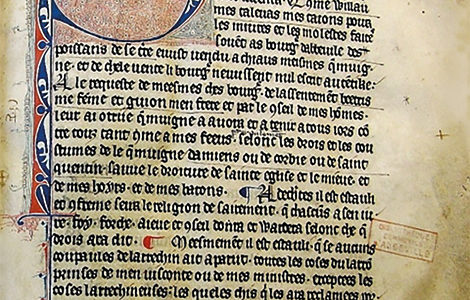 LE LIVRE ROUGE ET LE LIVRE BLANC D'ABBEVILLE (XIIème -XVIème siècle)