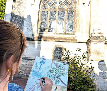 BALADE DESSINÉE AVEC MARIÉ & GOTIÉ « BEFFROI AVEC VUE »