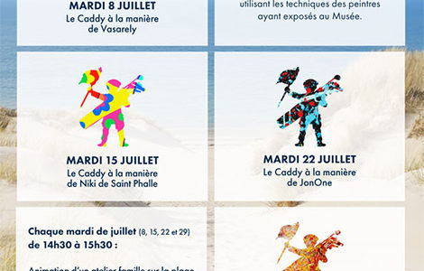 « UN CADDY À LA PLAGE »