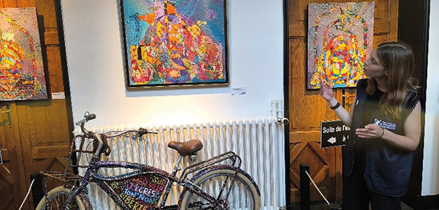 VISITE GUIDÉE DE L’EXPOSITION « UNE VIE EN COULEURS » HODIN