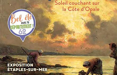 « CRÉPUSCULE », SOLEIL COUCHANT SUR LA CÔTE D’OPALE