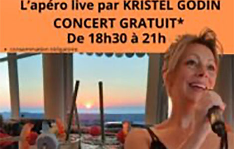 CONCERT « APÉRO-LIVE » AVEC KRISTEL GODIN