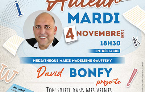 RENCONTRE AVEC UN AUTEUR « DAVID BONFY »