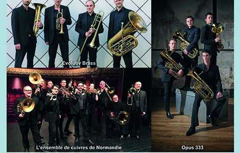 « ENSEMBLE DE CUIVRE DE NORMANDIE & ZUZANNA LEMAIRE, CHANTEUSE SOPRANO