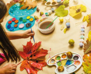 DESSIN DE FEUILLES D’AUTOMNE