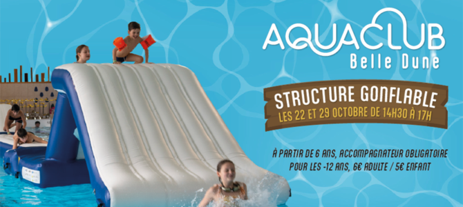 STRUCTURE GONFLABLE - AQUACLUB BELLE DUNE