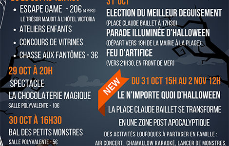 ATELIER MAQUILLAGE D’HALLOWEEN