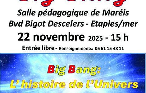 CONFÉRENCE « LE BIG BANG »