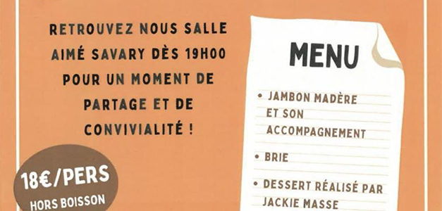 REPAS MUSICAL DU TÉLÉTHON