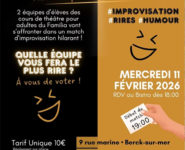 MATCH D’IMPROVISATION AMATEUR (MIFA)