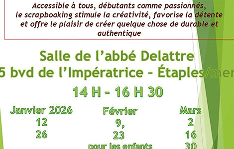 LES ATELIERS SCRAPBOOKING