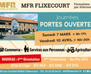 JOURNÉE PORTES OUVERTES À LA MFR DE FLIXECOURT