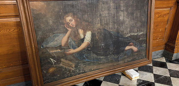 LE PROJET DE RESTAURATION DU TABLEAU « MARIE-MADELEINE PÉNITENTE » (XVIIème siècle)