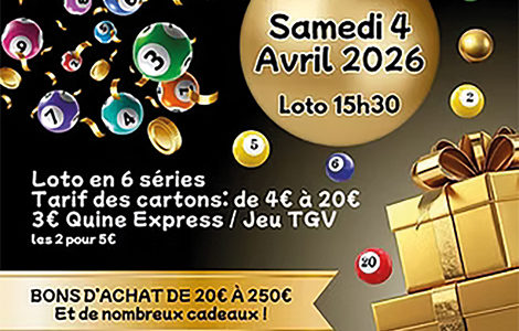 SUPER LOTO DU FAMILIA THÉÂTRE