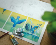 ATELIER TRIPTYQUE MARTIN PÊCHEUR