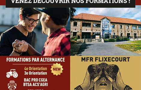 JOURNÉE PORTES OUVERTES À LA MFR DE FLIXECOURT