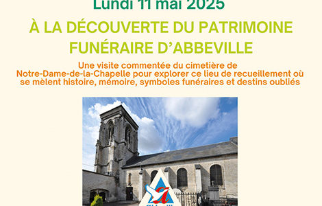 PRINTEMPS DES CIMETIÈRES « DÉCOUVERTE DU CIMETIÈRE DE NOTRE-DAME-DE-LA-CHAPELLE »