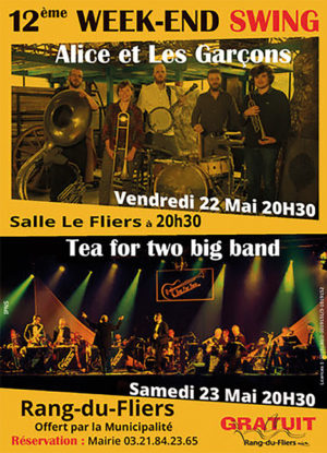 12ème WEEK-END DU SWING « ALICE ET LES GARÇONS »