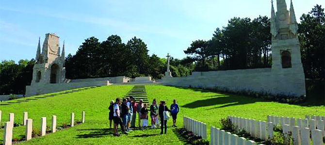 LE CIMETIÈRE BRITANNIQUE D’ÉTAPLES-SUR-MER