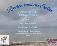 RENDEZ-VOUS AU SALON « CONFUCIUS L’HUMANISTE »