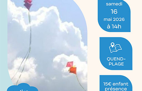 ATELIER CONSTRUCTION D'UN CERF-VOLANT