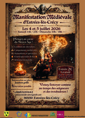 MANIFESTATION MÉDIÉVALE D’ÉSTRÉES-LES-CRÉCY