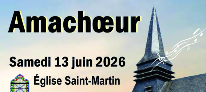 CONCERT DE PRINTEMPS DE L’ENSEMBLE VOCAL « AMACHŒUR »