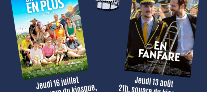CINÉ DE PLEIN AIR « UN P’TIT TRUC EN PLUS »