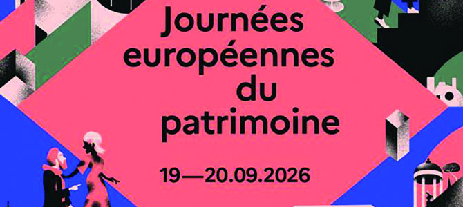 JOURNÉES EUROPÉENNES DU PATRIMOINE