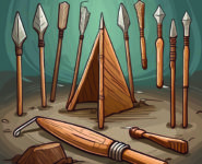 ANIMATION AUTOUR DES OUTILS DE LA PRÉHISTOIRE