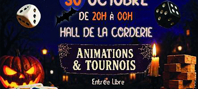 NUIT DU JEU SPÉCIALE HALLOWEEN